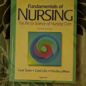 Fundamentals of Nursing Textbook - Green Cover